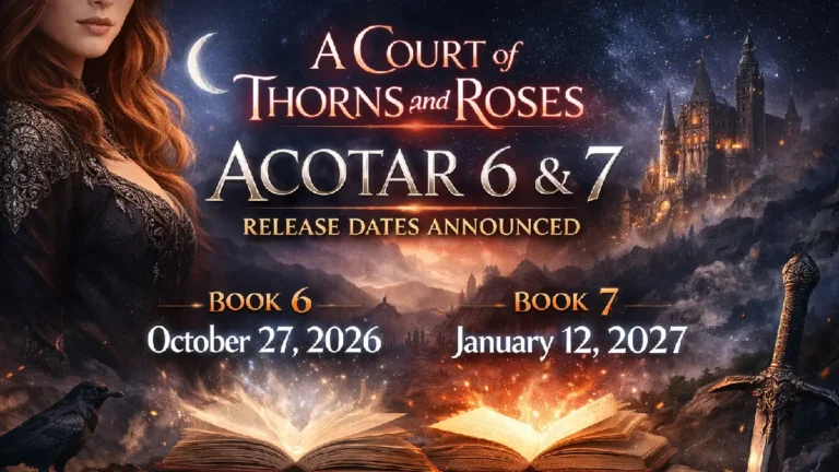 ACOTAR 6 and 7 Release Dates Revealed by Sarah J. Maas