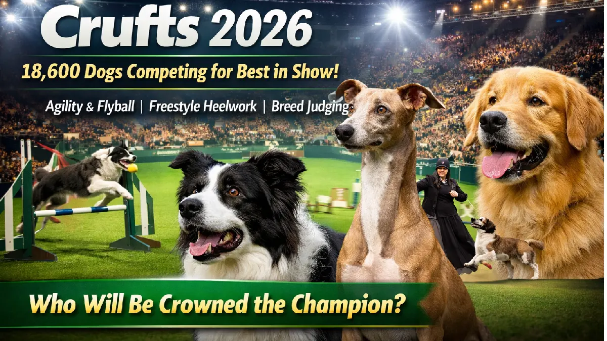 Crufts 2026 Dog Show Begins With 18,600 Dogs