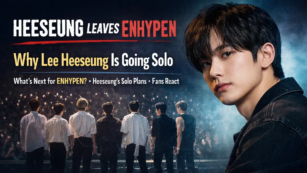 Heeseung ENHYPEN Departure: Why Lee Heeseung Left
