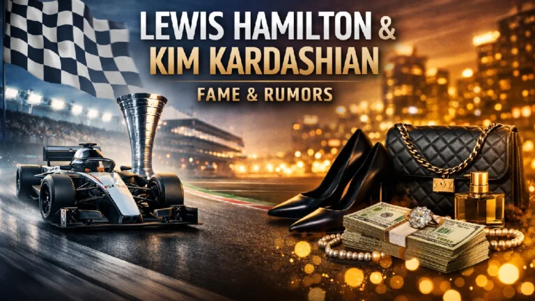 Lewis Hamilton and Kim Kardashian