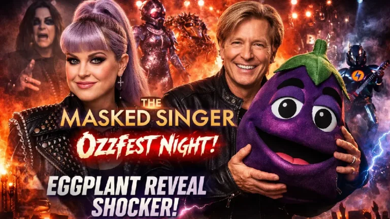 Masked Singer Ozzfest Night: Eggplant Reveal Shocks Panel