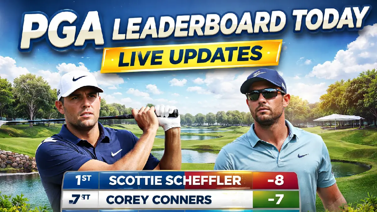 pga leaderboard today