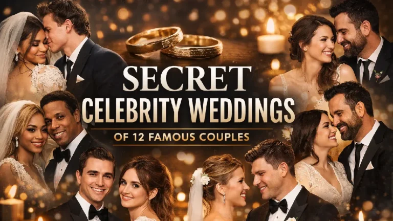 Secret Celebrity Weddings of 12 Famous Couples