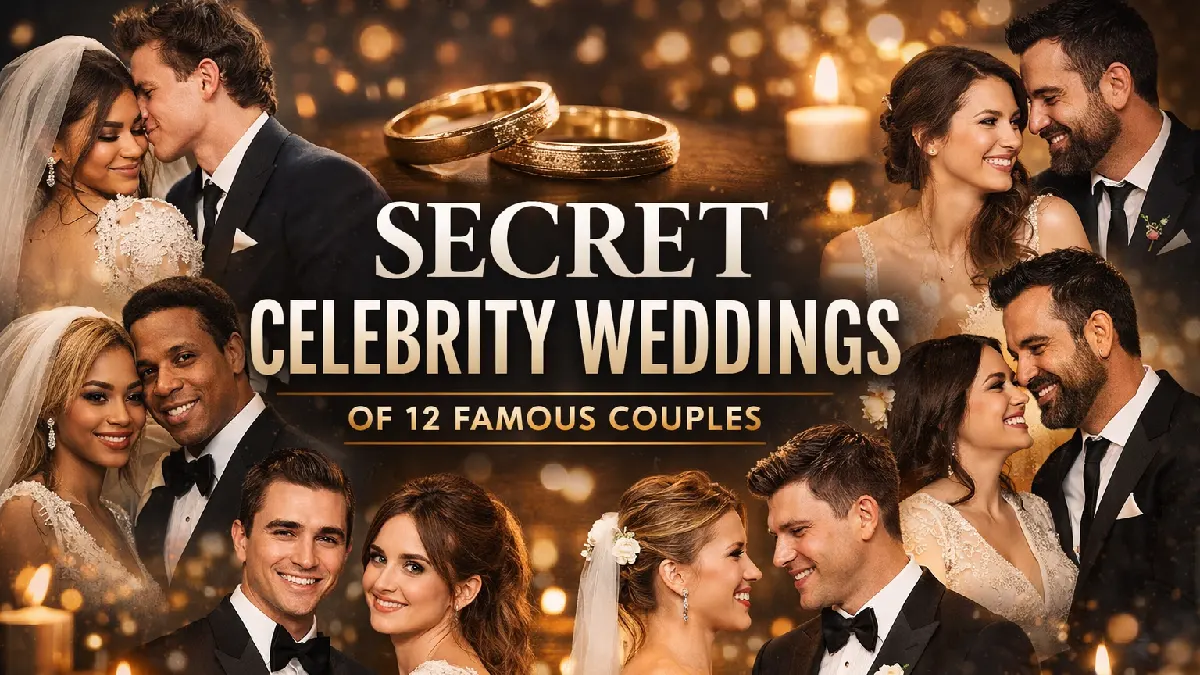 Secret Celebrity Weddings of 12 Famous Couples