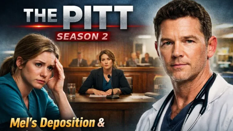 The Pitt Season 2 Twist: Mel’s Deposition & Shawn Hatosy